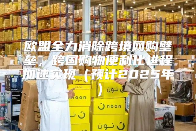 欧盟全力消除跨境网购壁垒，跨国购物便利化进程加速实现预计2025年