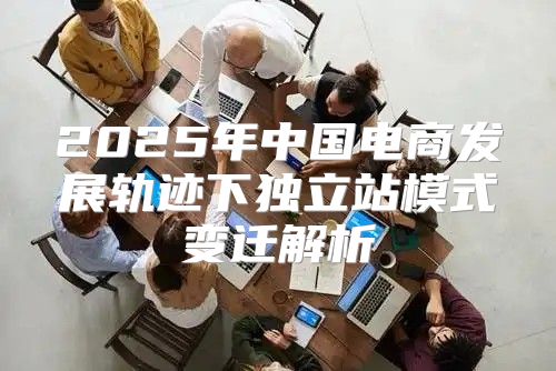 2025年中国电商发展轨迹下独立站模式变迁解析