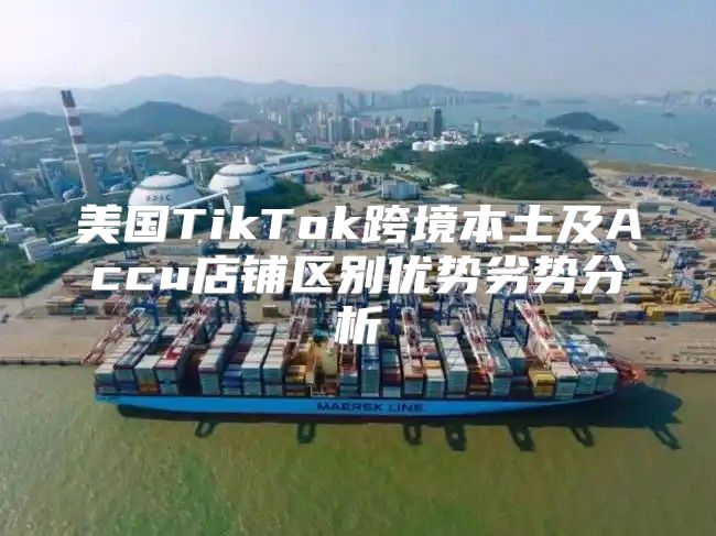 美国TikTok跨境本土及Accu店铺区别优势劣势分析