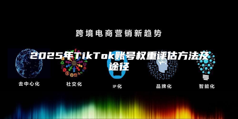 2025年TikTok账号权重评估方法及途径