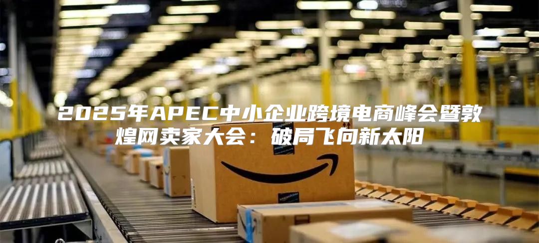 2025年APEC中小企业跨境电商峰会暨敦煌网卖家大会：破局飞向新太阳