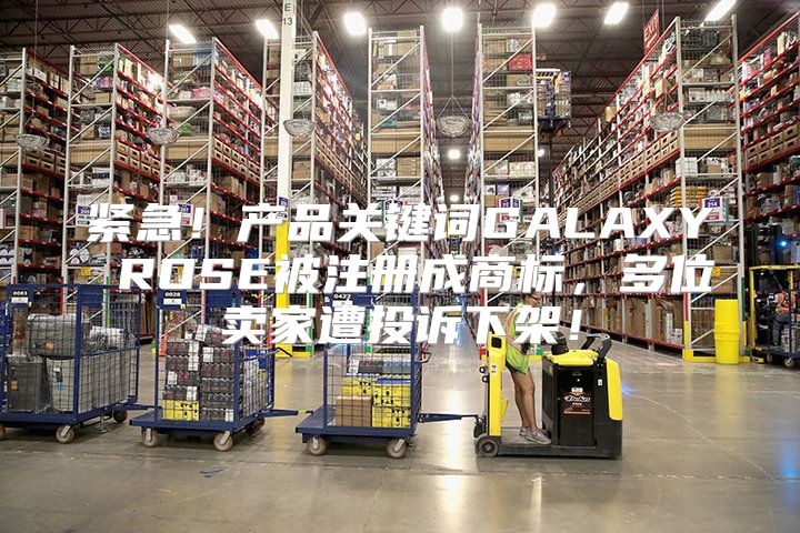 紧急！产品关键词GALAXY ROSE被注册成商标，多位卖家遭投诉下架！
