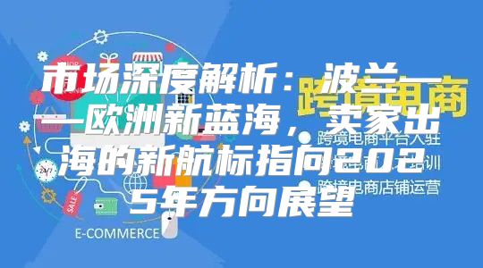 市场深度解析：波兰——欧洲新蓝海，卖家出海的新航标指向2025年方向展望