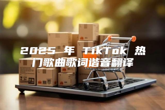 2025 年 TikTok 热门歌曲歌词谐音翻译
