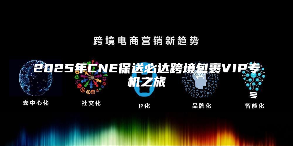 2025年CNE保送必达跨境包裹VIP专机之旅