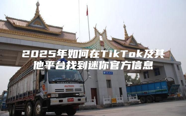 2025年如何在TikTok及其他平台找到迷你官方信息