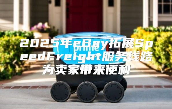 2025年eBay拓展SpeedFreight服务线路为卖家带来便利