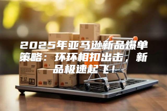 2025年亚马逊新品爆单策略：环环相扣出击，新品极速起飞！