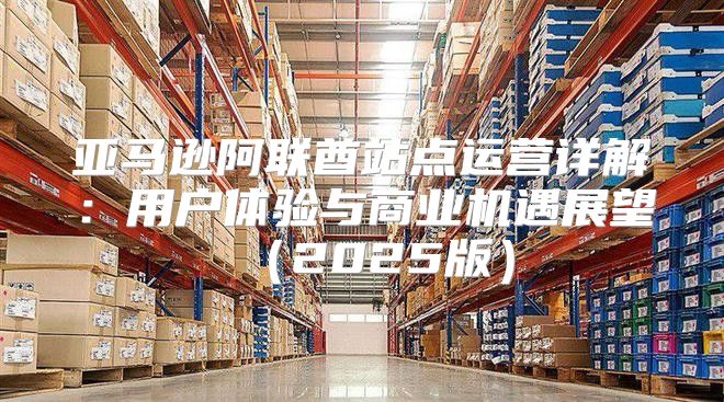 亚马逊阿联酋站点运营详解：用户体验与商业机遇展望2025版