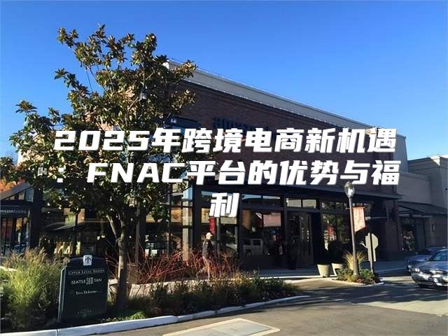 2025年跨境电商新机遇：FNAC平台的优势与福利