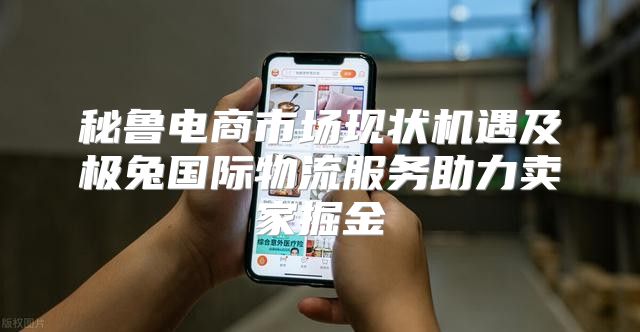 秘鲁电商市场现状机遇及极兔国际物流服务助力卖家掘金