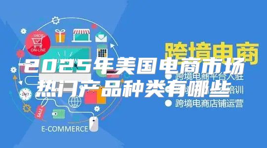 2025年美国电商市场热门产品种类有哪些