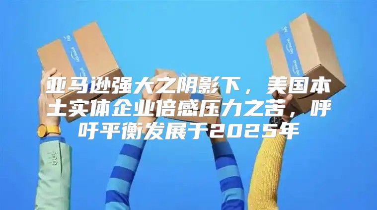 亚马逊强大之阴影下，美国本土实体企业倍感压力之苦，呼吁平衡发展于2025年
