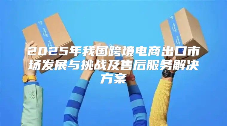 2025年我国跨境电商出口市场发展与挑战及售后服务解决方案