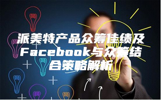 派美特产品众筹佳绩及Facebook与众筹结合策略解析