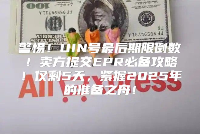 警惕！UIN号最后期限倒数！卖方提交EPR必备攻略！仅剩5天，紧握2025年的准备之舟！