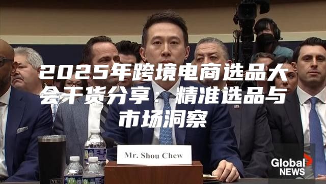 2025年跨境电商选品大会干货分享：精准选品与市场洞察