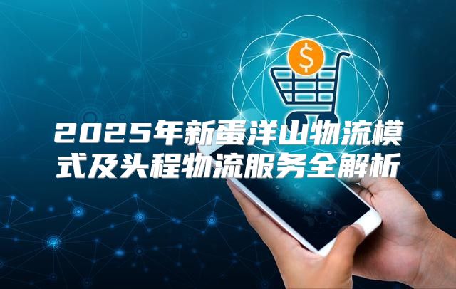 2025年新蛋洋山物流模式及头程物流服务全解析