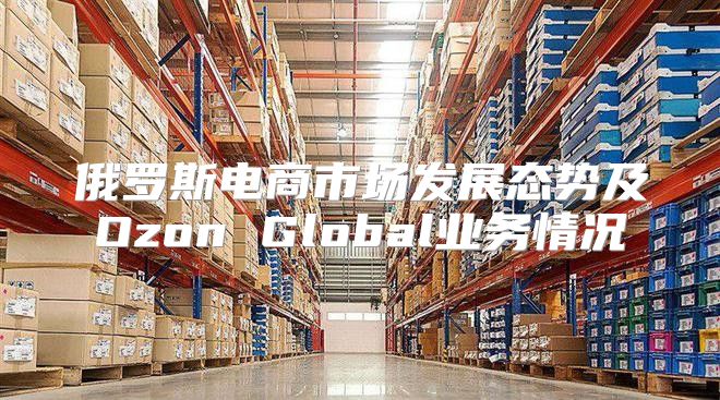俄罗斯电商市场发展态势及Ozon Global业务情况
