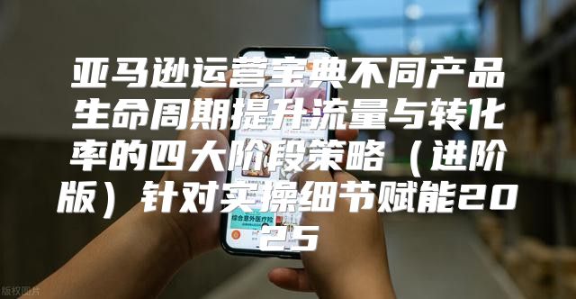亚马逊运营宝典不同产品生命周期提升流量与转化率的四大阶段策略进阶版针对实操细节赋能2025