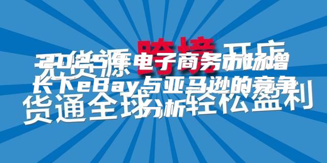 2025年电子商务市场增长下eBay与亚马逊的竞争分析