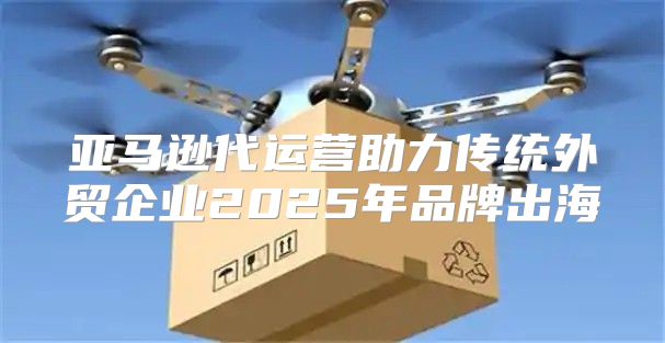亚马逊代运营助力传统外贸企业2025年品牌出海