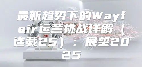 最新趋势下的Wayfair运营挑战详解连载25：展望2025