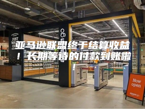 亚马逊联盟终于结算收益！长期等待的付款到账啦！