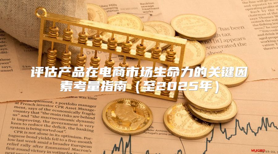 评估产品在电商市场生命力的关键因素考量指南至2025年