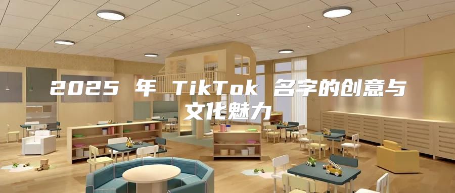 2025 年 TikTok 名字的创意与文化魅力