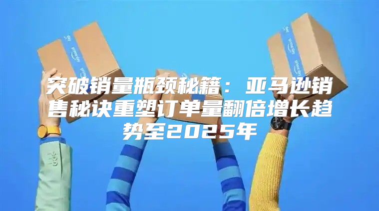 突破销量瓶颈秘籍：亚马逊销售秘诀重塑订单量翻倍增长趋势至2025年