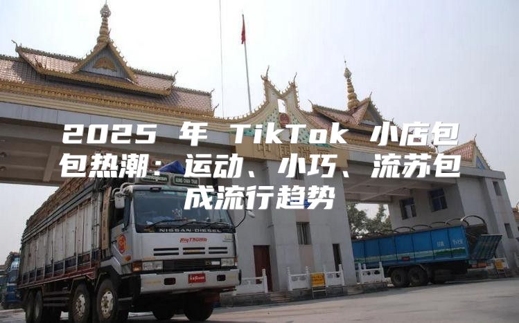 2025 年 TikTok 小店包包热潮：运动、小巧、流苏包成流行趋势