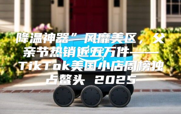 降温神器”风靡美区，父亲节热销近五万件——TikTok美国小店周榜独占鳌头 2025