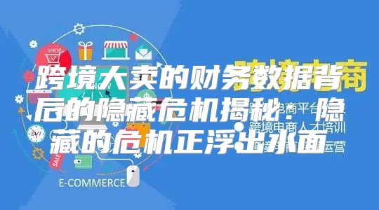 跨境大卖的财务数据背后的隐藏危机揭秘：隐藏的危机正浮出水面