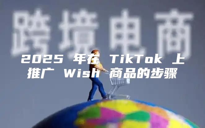 2025 年在 TikTok 上推广 Wish 商品的步骤