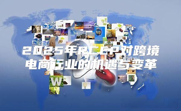 2025年RCEP对跨境电商行业的机遇与变革