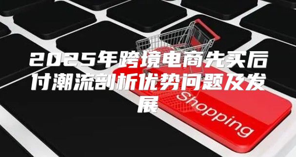 2025年跨境电商先买后付潮流剖析优势问题及发展