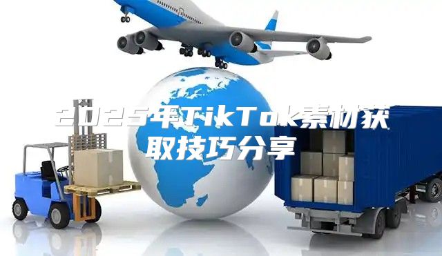 2025年TikTok素材获取技巧分享