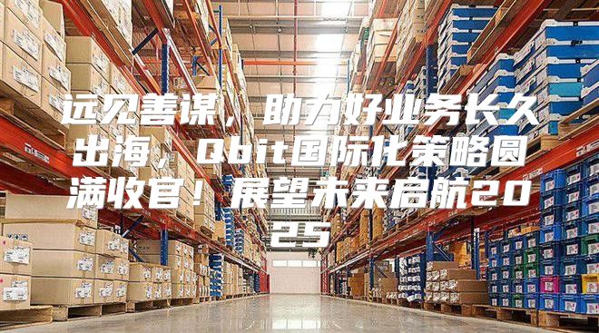 远见善谋，助力好业务长久出海，Qbit国际化策略圆满收官！展望未来启航2025