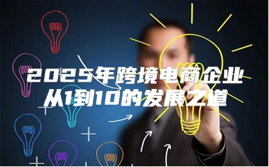 2025年跨境电商企业从1到10的发展之道