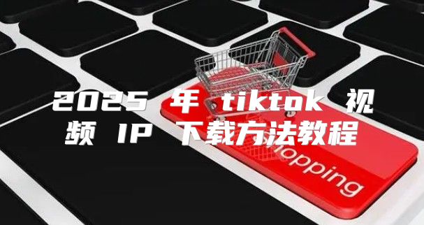 2025 年 tiktok 视频 IP 下载方法教程