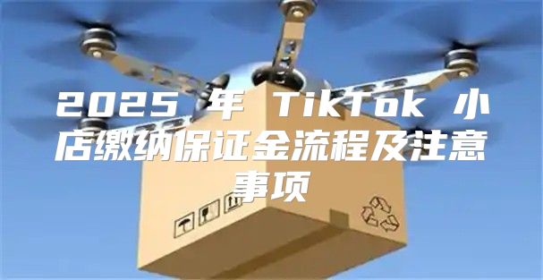 2025 年 TikTok 小店缴纳保证金流程及注意事项