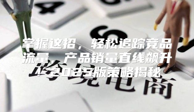 掌握这招，轻松追踪竞品流量，产品销量直线飙升！2025版策略揭秘