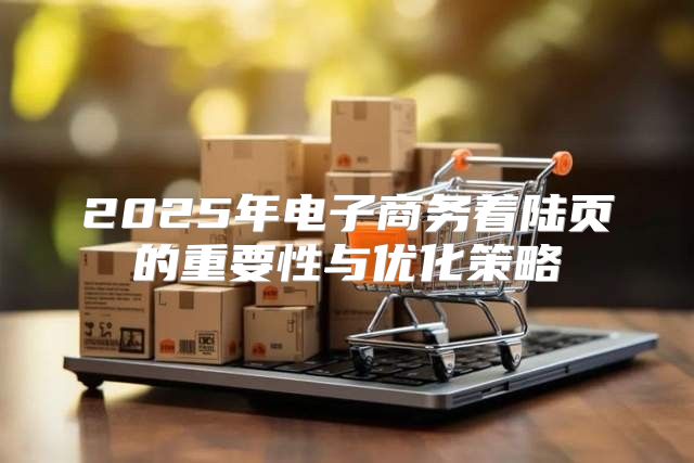 2025年电子商务着陆页的重要性与优化策略