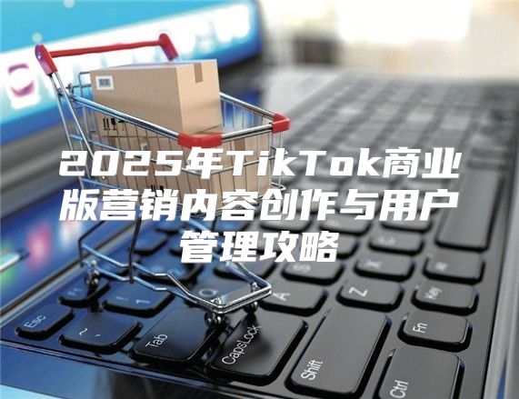 2025年TikTok商业版营销内容创作与用户管理攻略