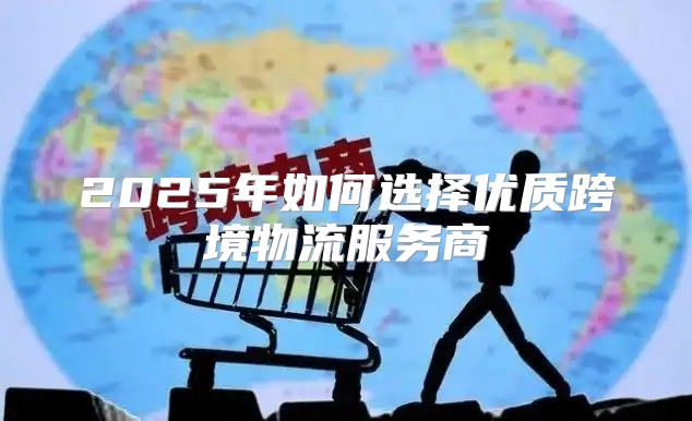 2025年如何选择优质跨境物流服务商