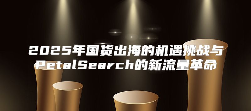 2025年国货出海的机遇挑战与PetalSearch的新流量革命