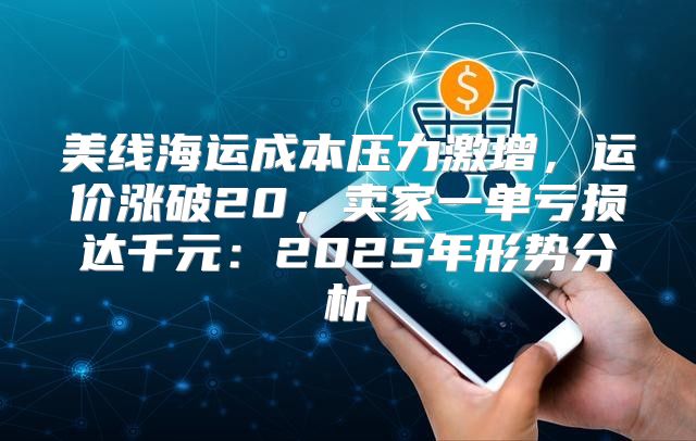美线海运成本压力激增，运价涨破20，卖家一单亏损达千元：2025年形势分析
