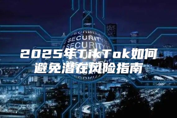 2025年TikTok如何避免潜在风险指南