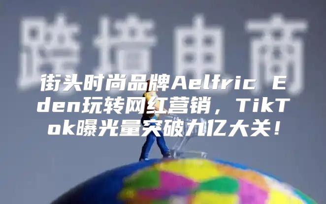 街头时尚品牌Aelfric Eden玩转网红营销，TikTok曝光量突破九亿大关！